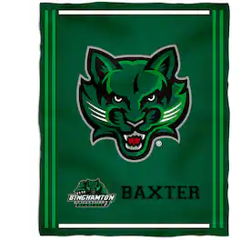Vive La Fete - Binghamton Bearcats 36'' x 48'' Children's Mascot Plush Blanket - Multicolor