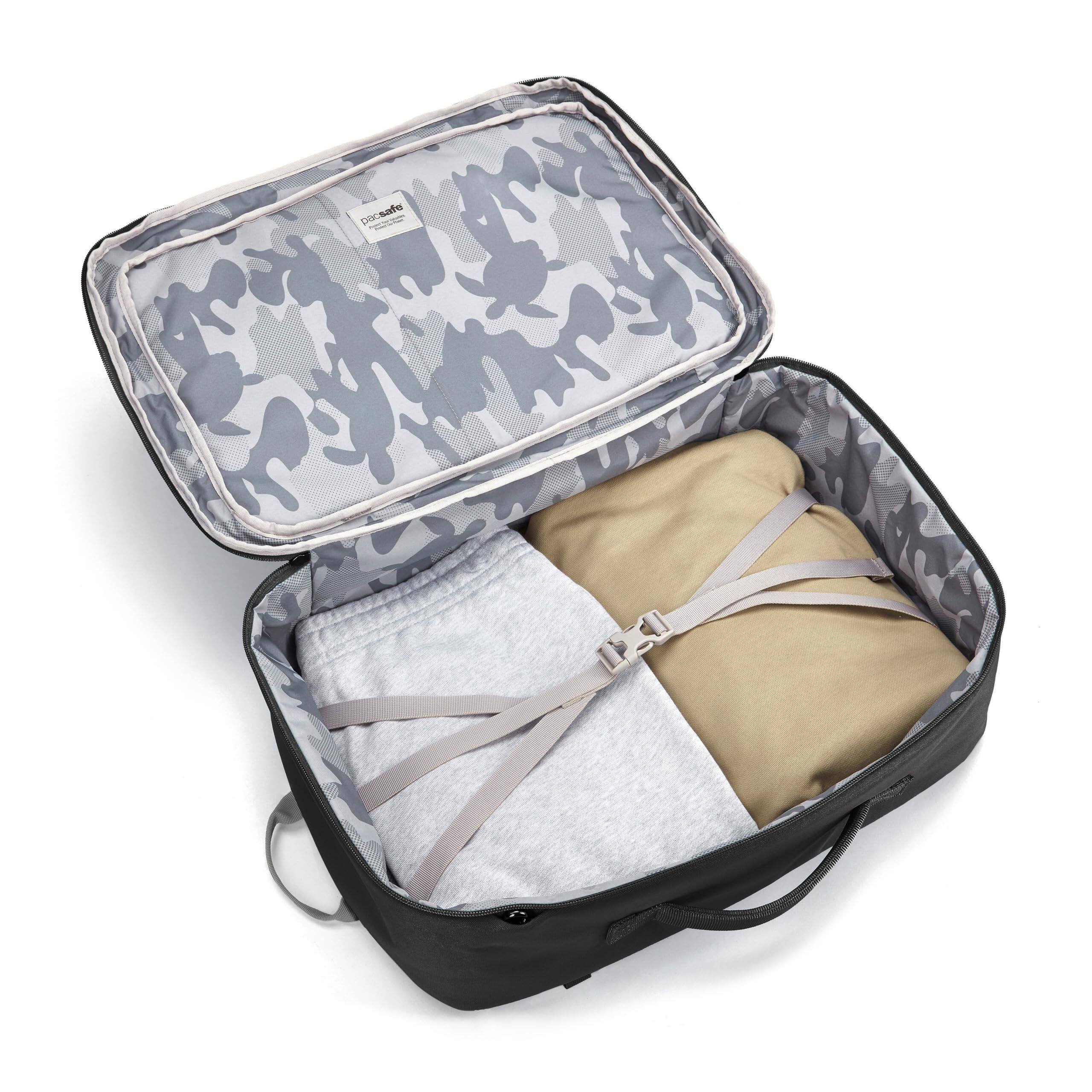 Alt View 2. Pacsafe - GO 34L Carry-on Backpack, Jet Black - Jet Black.