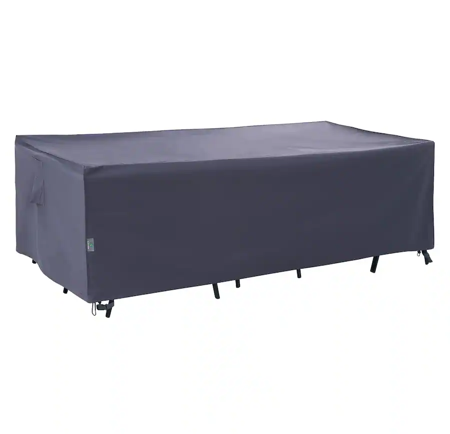 Rectangle Cover F&J Outdoors Premium Waterproof Outdoor Patio Rectangular Table Cover ...
