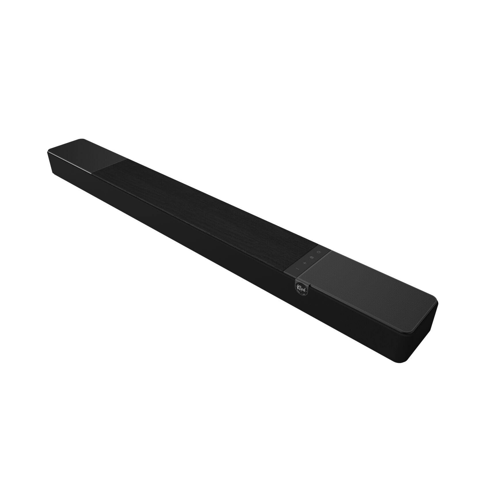 Angle. Klipsch - Klipsch FLEXUS-200-SOUNDBAR 3.1.2 Sound System Soundbar with 3 Year Amber Protection Plan (2024) - Black.