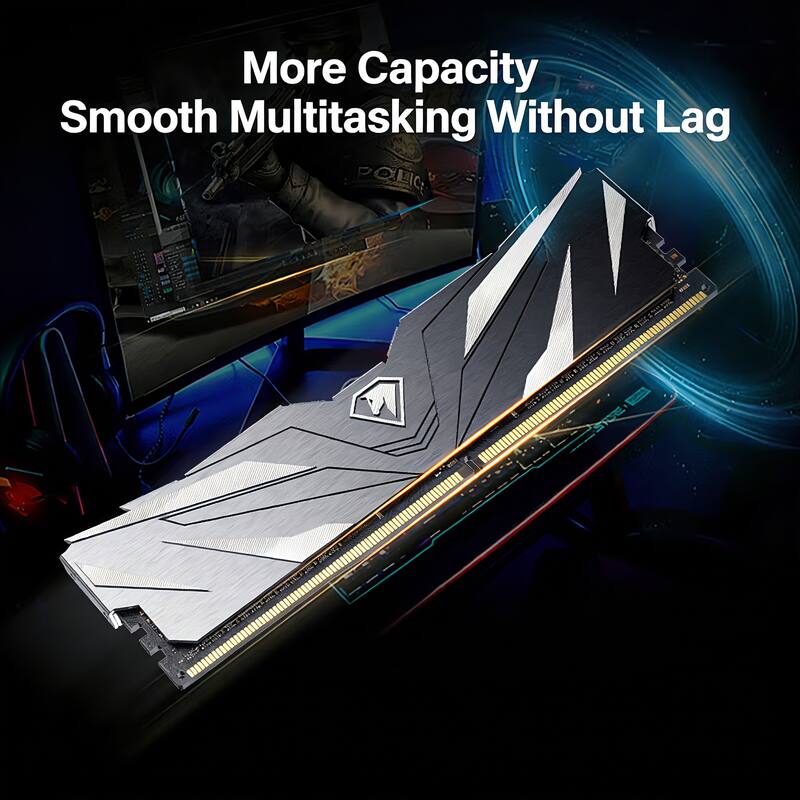 More Capacity  
Smooth Multitasking Without Lag