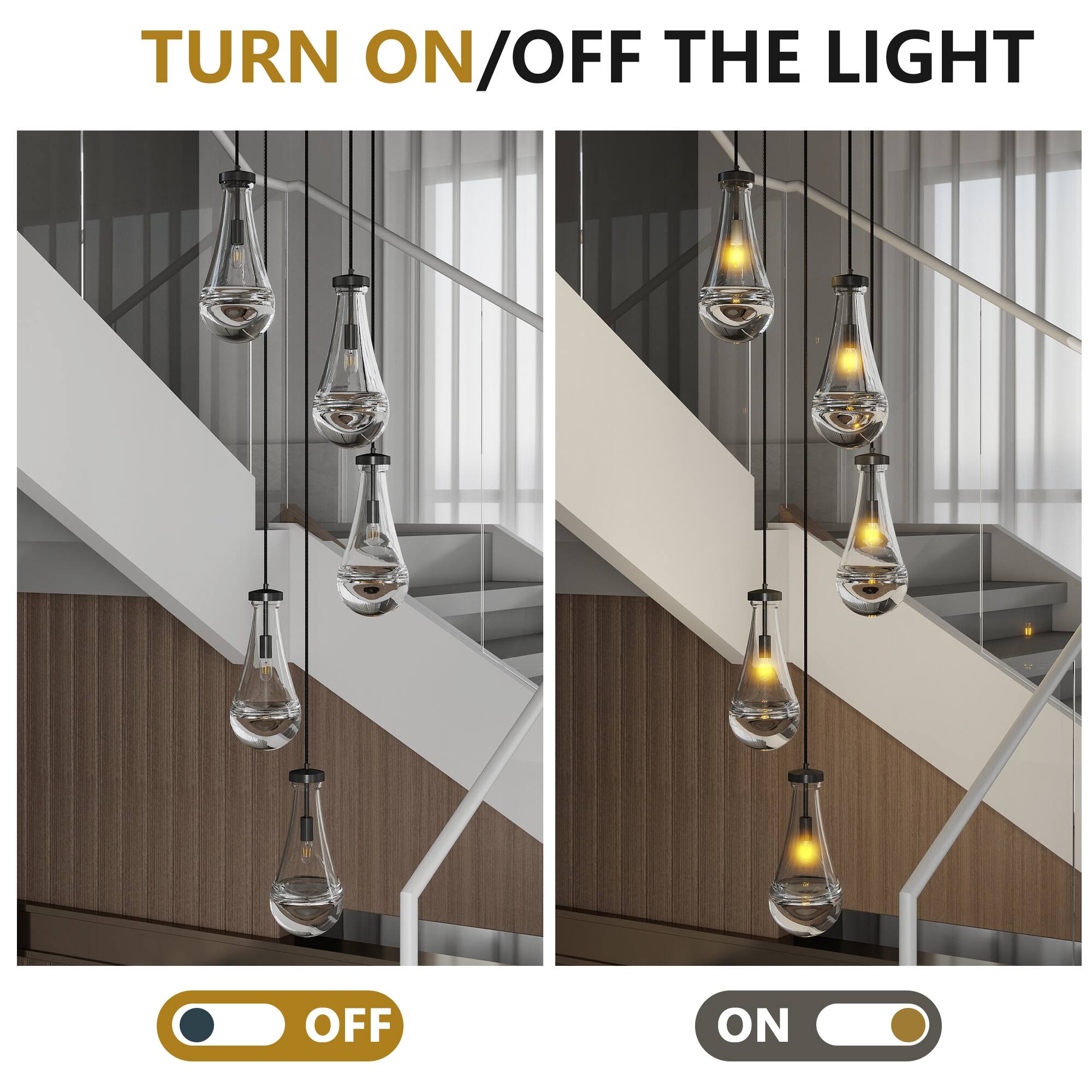 TURN ON/OFF THE LIGHT

OFF

ON