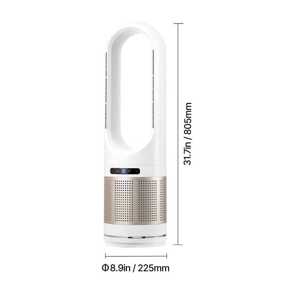 31.7in / 805mm  
Ø 8.9in / 225mm