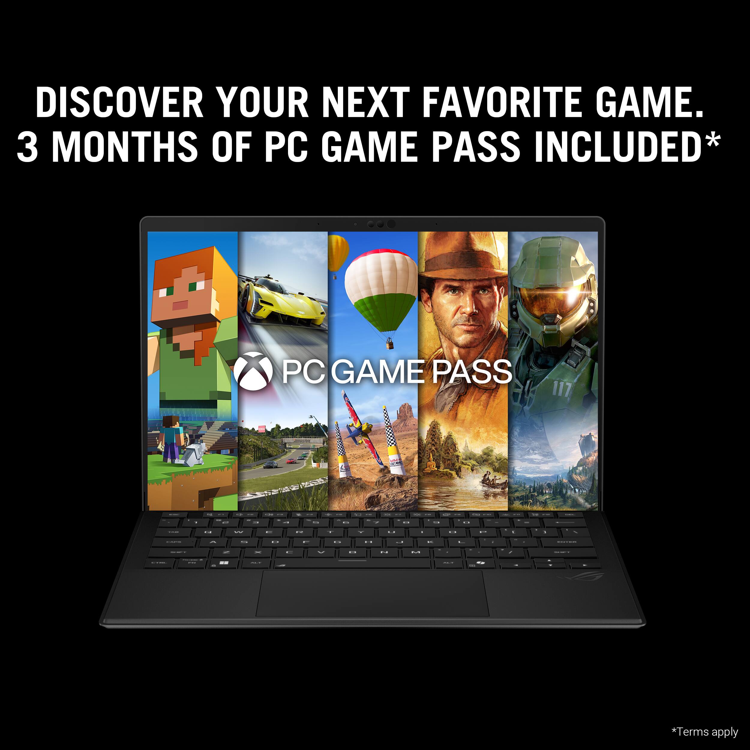 Discover Your Next Favorite Game. 3 Months of PC Game Pass Included.*