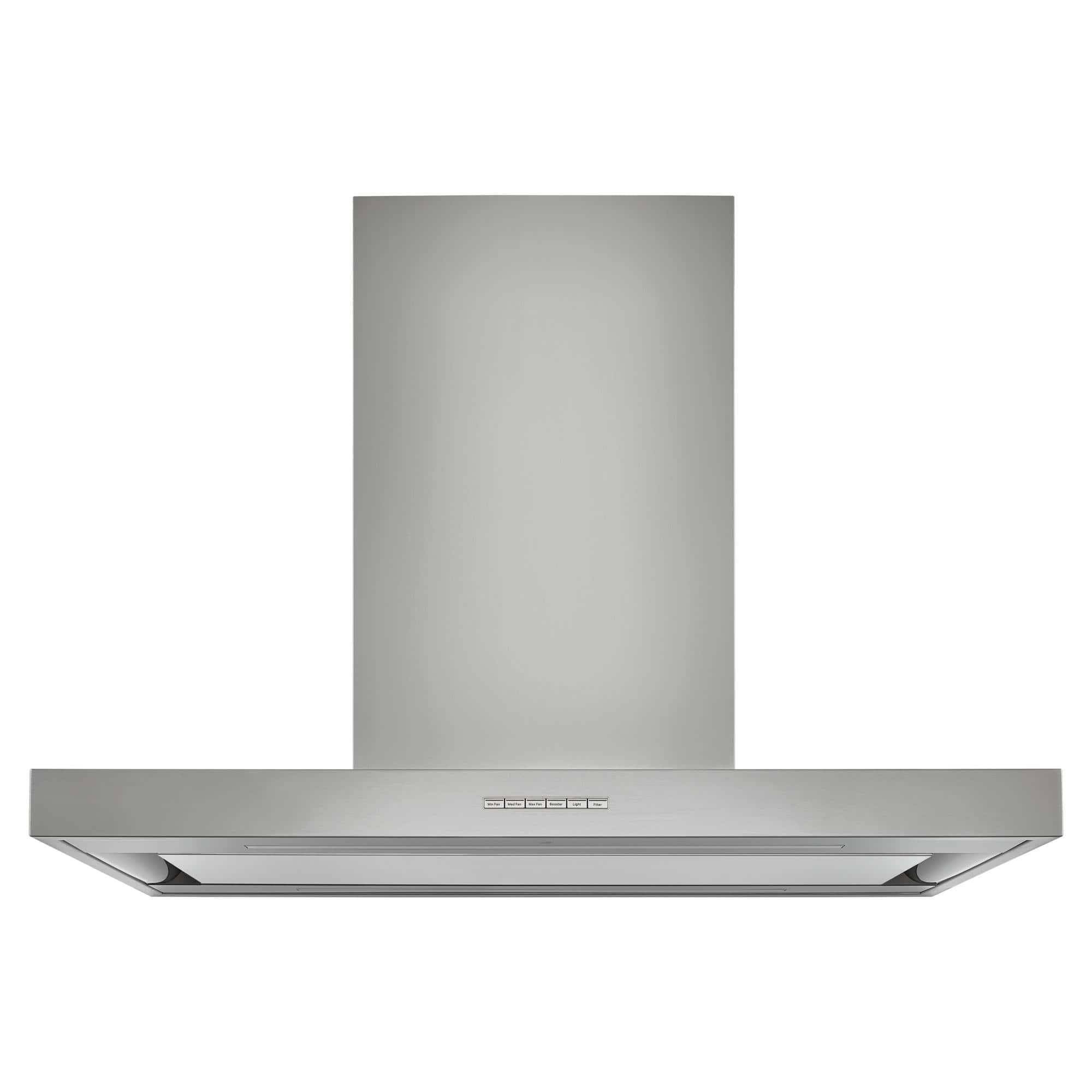 Front Zoom. JennAir - 36 inches - Island Range Hood - Stainless Steel.