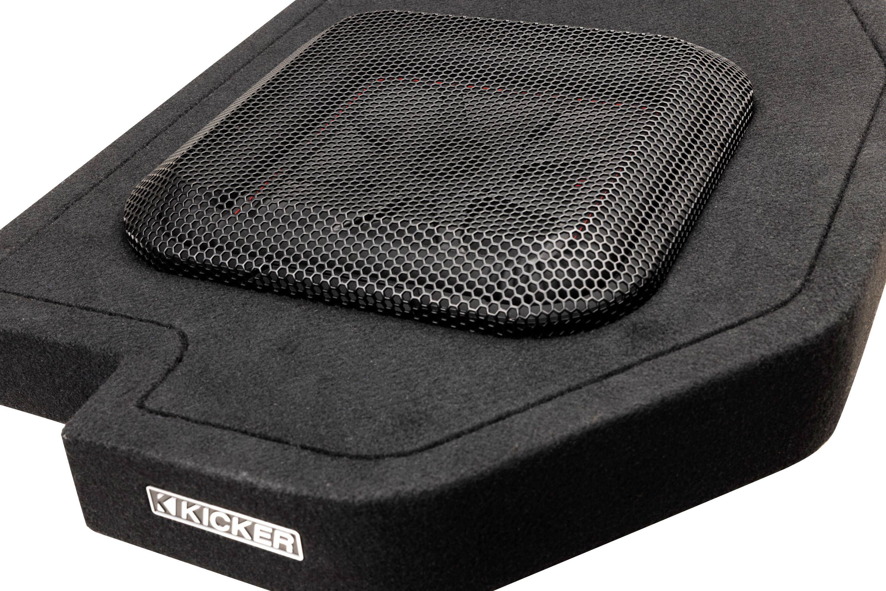 Alt View Zoom 16. KICKER - L7T Dual 10" 2-Ohms Enclousure Subwoofer for Select 2002 and up RAM Crew Cab and Quad Cab - Black.