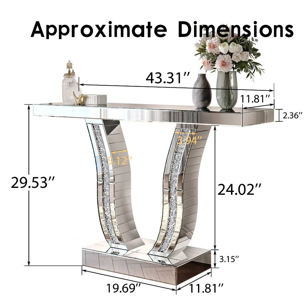 Approximate Dimensions
43.31"
11.81"
2.36"
3.94"
29.53"
5.12"
24.02"
3.15"
19.69"
11.81"