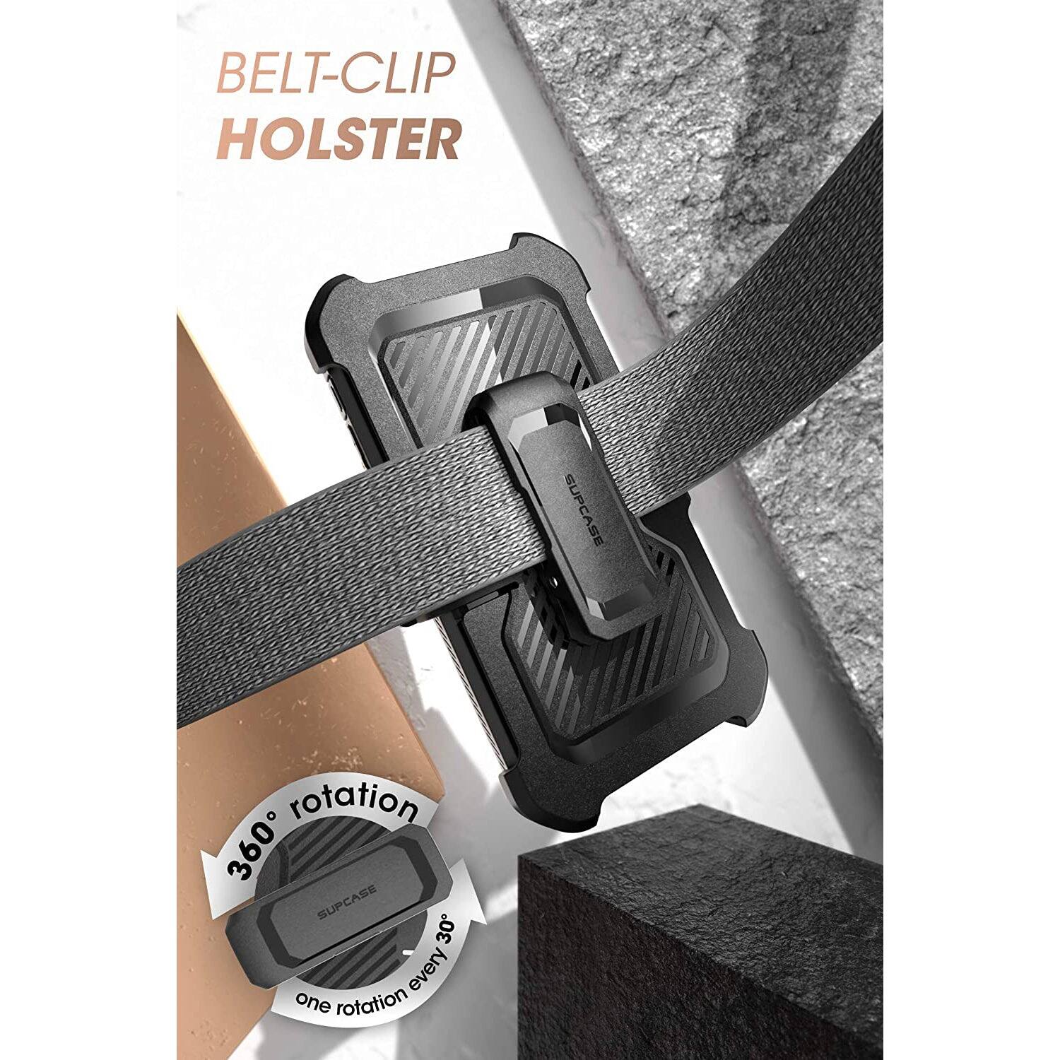 BELT-CLIP HOLSTER

360° rotation
one rotation every 30°