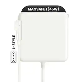 MobileSentrix - 45W MagSafe 1 Power Adapter With Cable (L-Style) For MacBook Air - OEM - White
