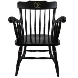 Jardine - Georgetown Hoyas Captain's Chair - Black