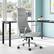 Alt View 14. Office Star Products - High Back Antimicrobial Fabric Office Chair - Dillon Steel.