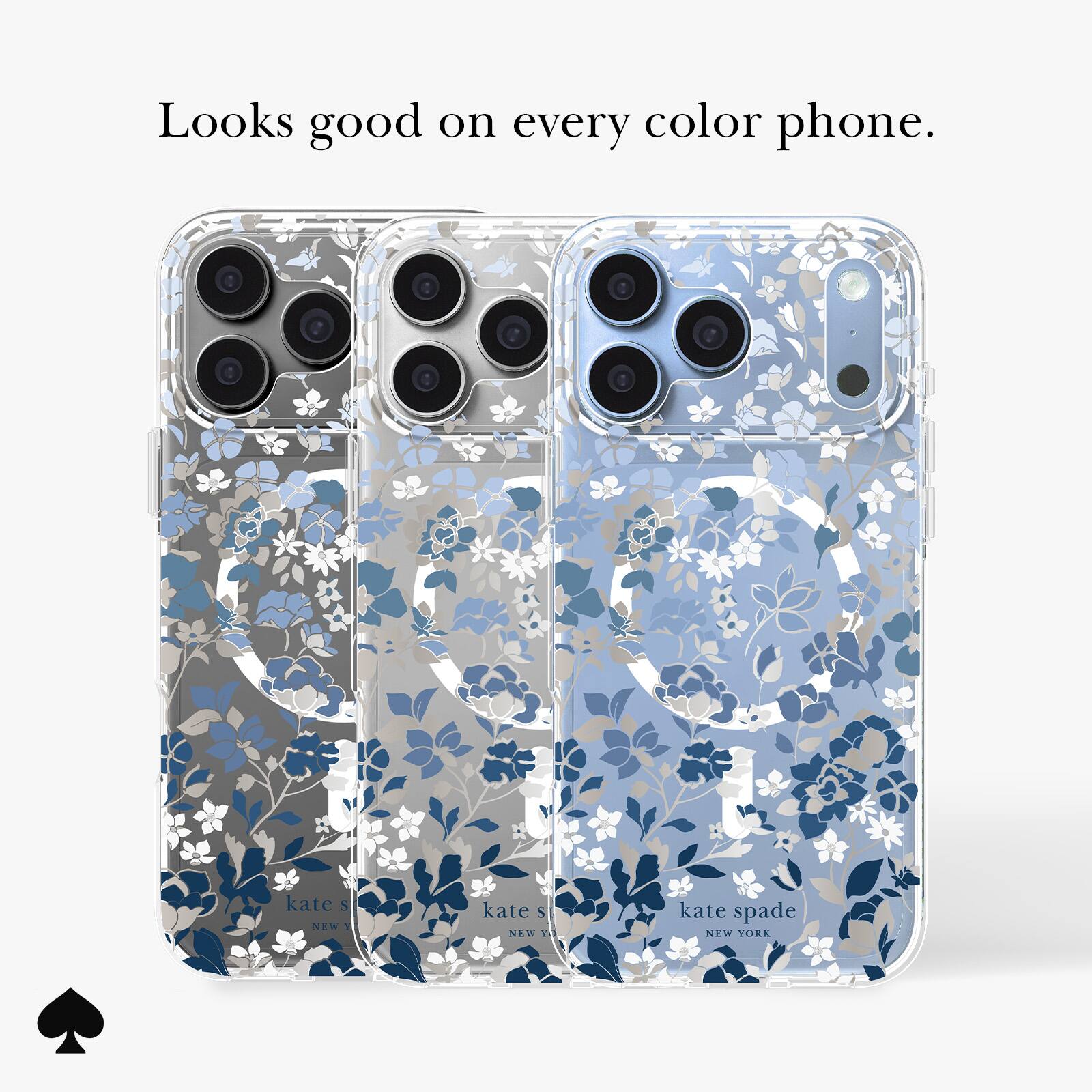 Looks good on every color phone.

kate spade NEW YORK