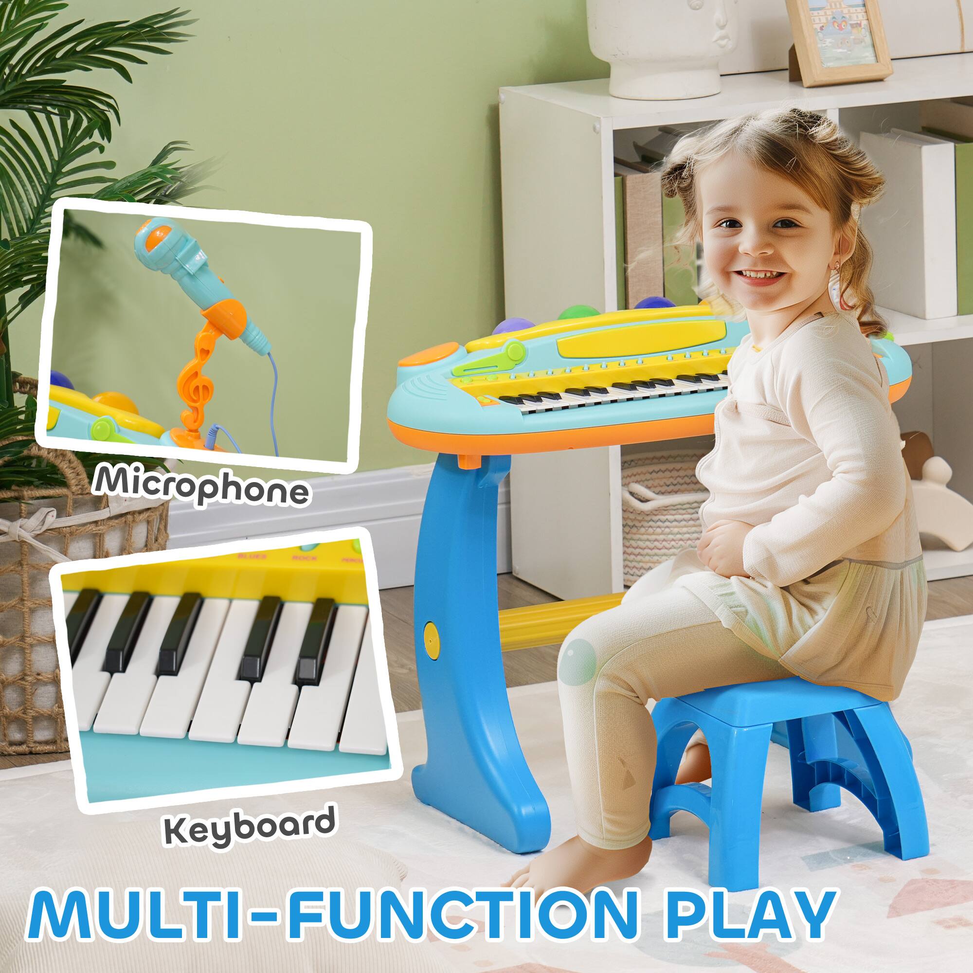 Microphone  
Keyboard  
MULTI-FUNCTION PLAY