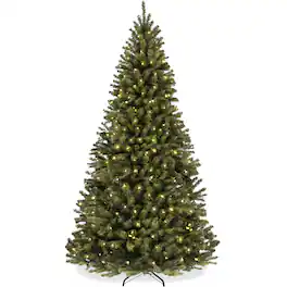 Best Choice Products - 7.5ft Artificial Christmas Tree with Viral Twinkling Lights, Pre-Lit Spruce, 550 Lights - Green Spruce
