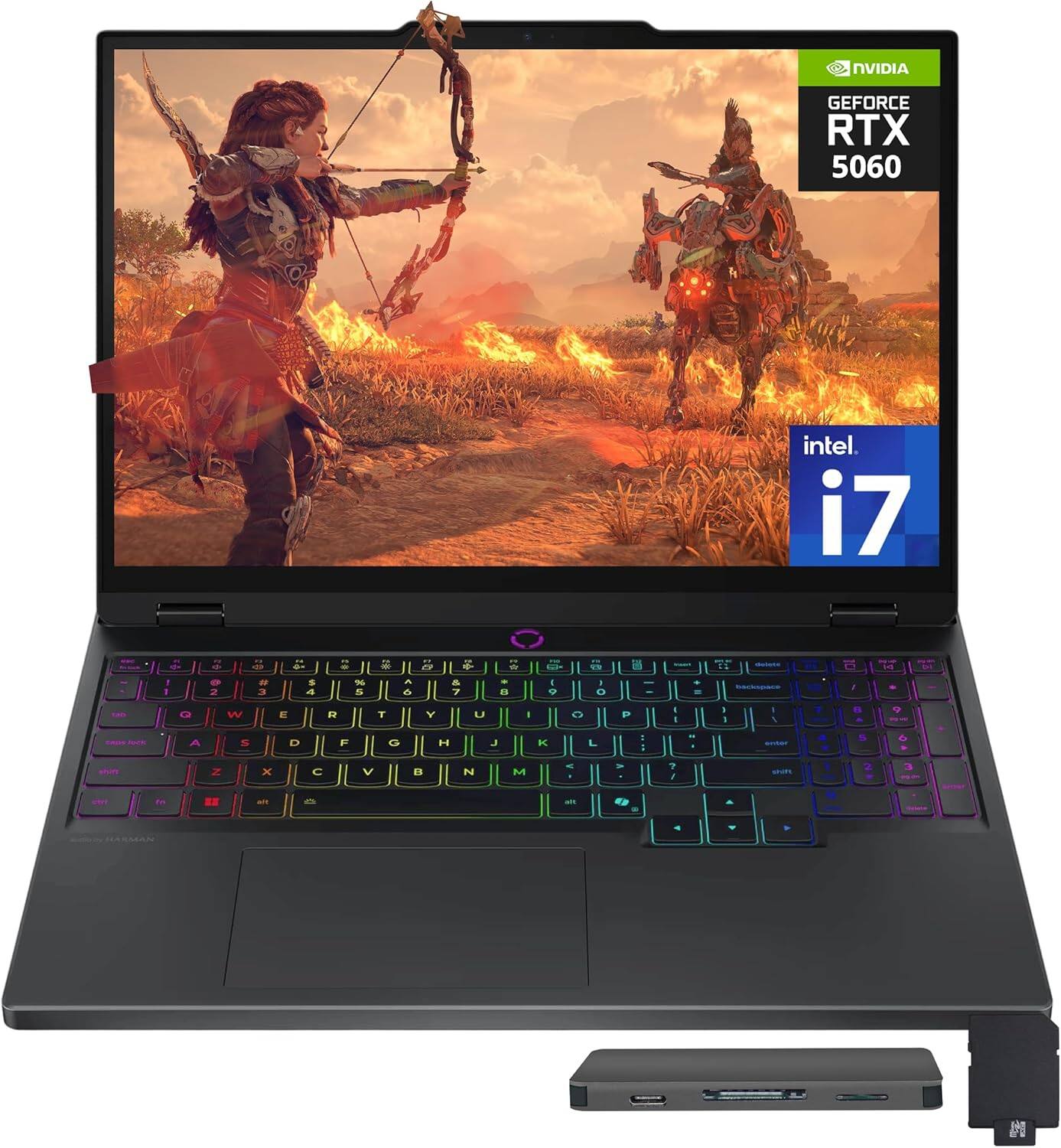 NVIDIA GEFORCE RTX 5060  
intel i7