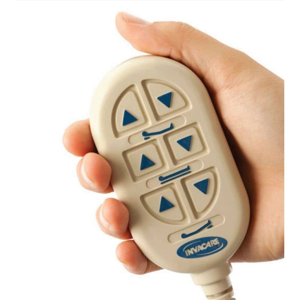 Front. Invacare - 1115290 Hospital Bed Controller, Replacement Handheld Pendant for 5410IVC Electric Beds - White.