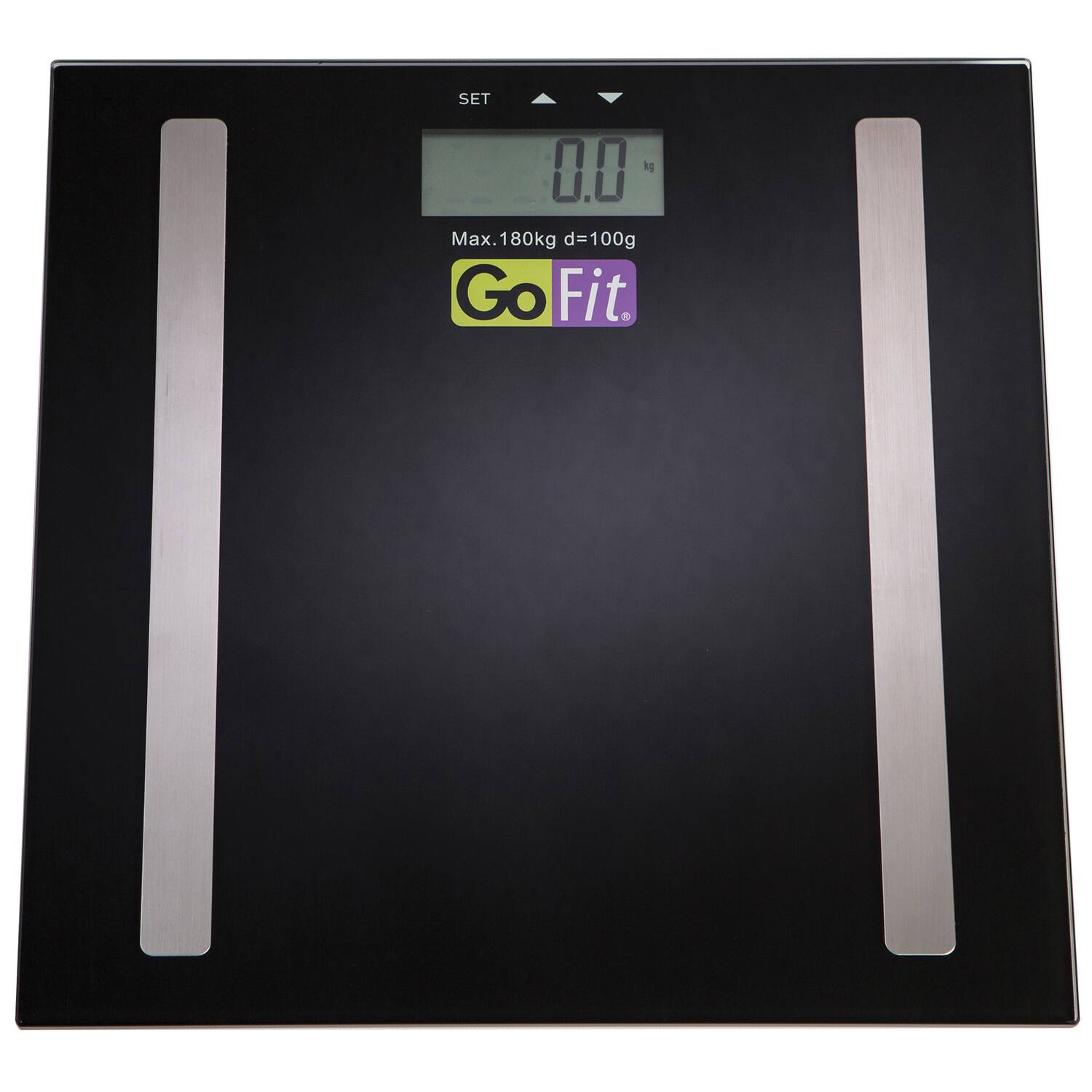 SET 0.0 kg Max. 180kg d=100g Go Fit