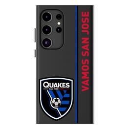 Keyscaper - MLS - San Jose Earthquakes Galaxy Magnetic Bump Case - S24 - Black