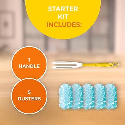 STARTER KIT INCLUDES:

1 HANDLE

5 DUSTERS