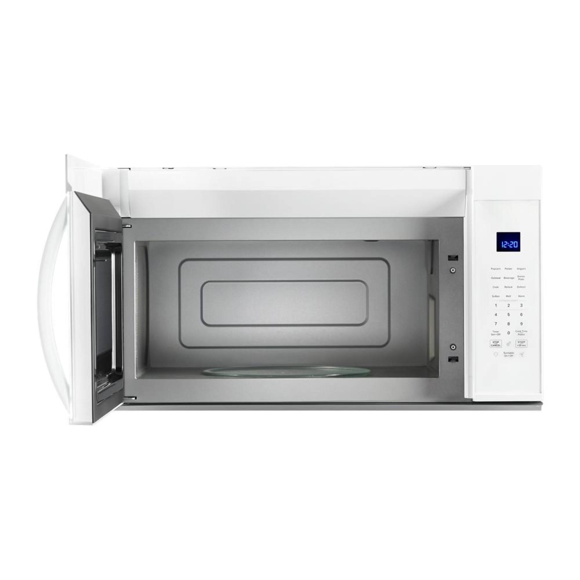 Alt View 9. Whirlpool - 1.9 Cu. Ft. Over-the-Range Microwave with Sensor Cooking - White.