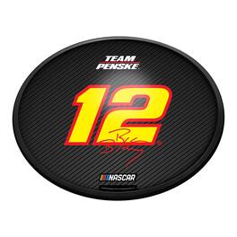 The Fan-Brand - Ryan Blaney 18'' Round Slimline Illuminated Wall Sign - Multicolor