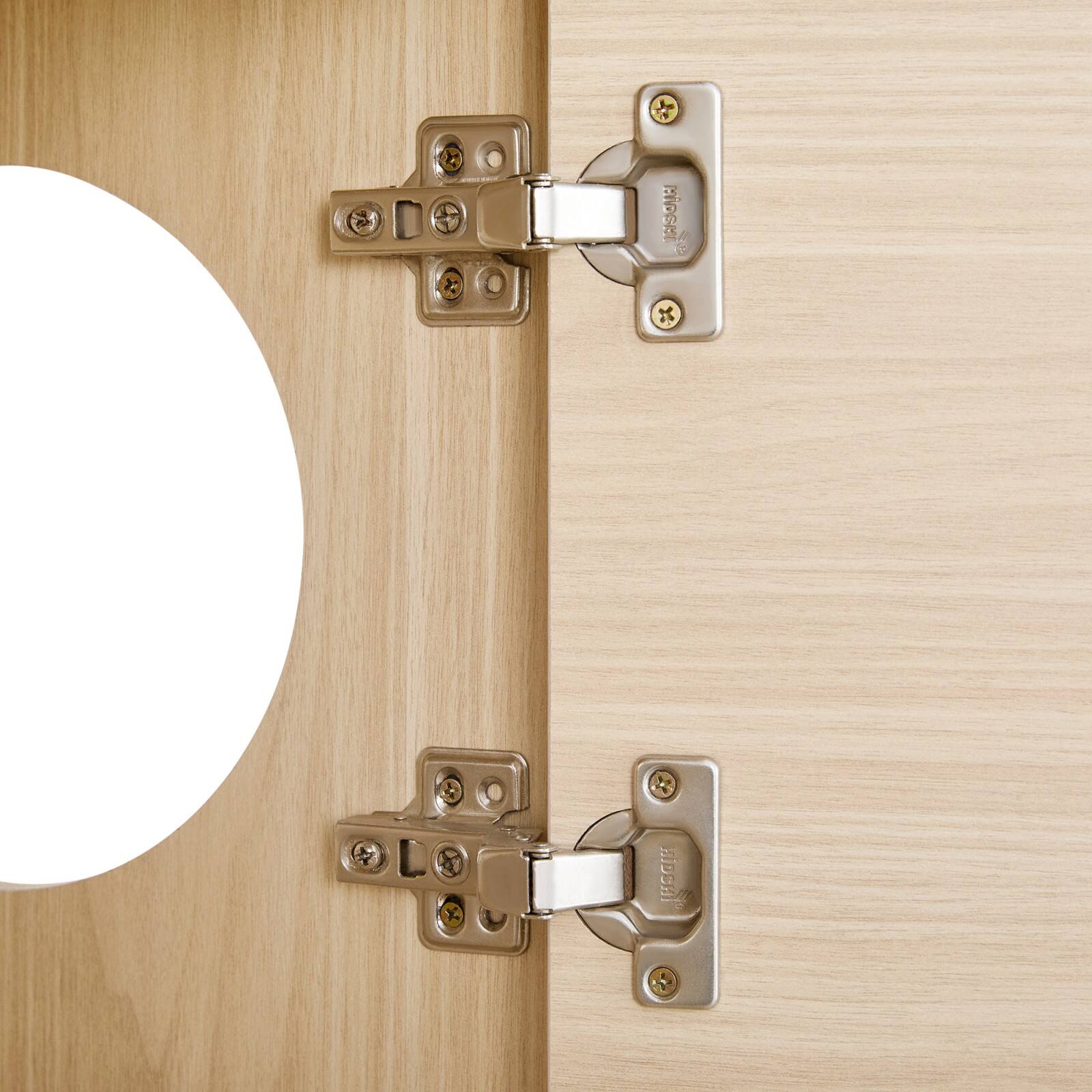 Alt View 8. Ecooso - 2 IN 1 Modern Cat Tree Bookshelf，Storage, Wood Bookcase，Litter Box Enclosure, Cat Climbing Shelves - Natural.