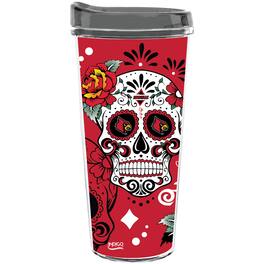 Indigo Falls - Louisville Cardinals 22oz. D-a de los Muertos Tumbler - Multicolor