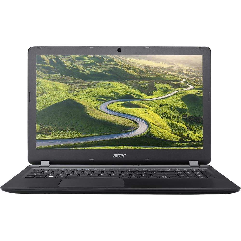 Acer - Aspire ES 15 15.6" Laptop - Intel Core i3 - 4GB Memory - 1TB Hard Drive - Midnight black - Larger Front