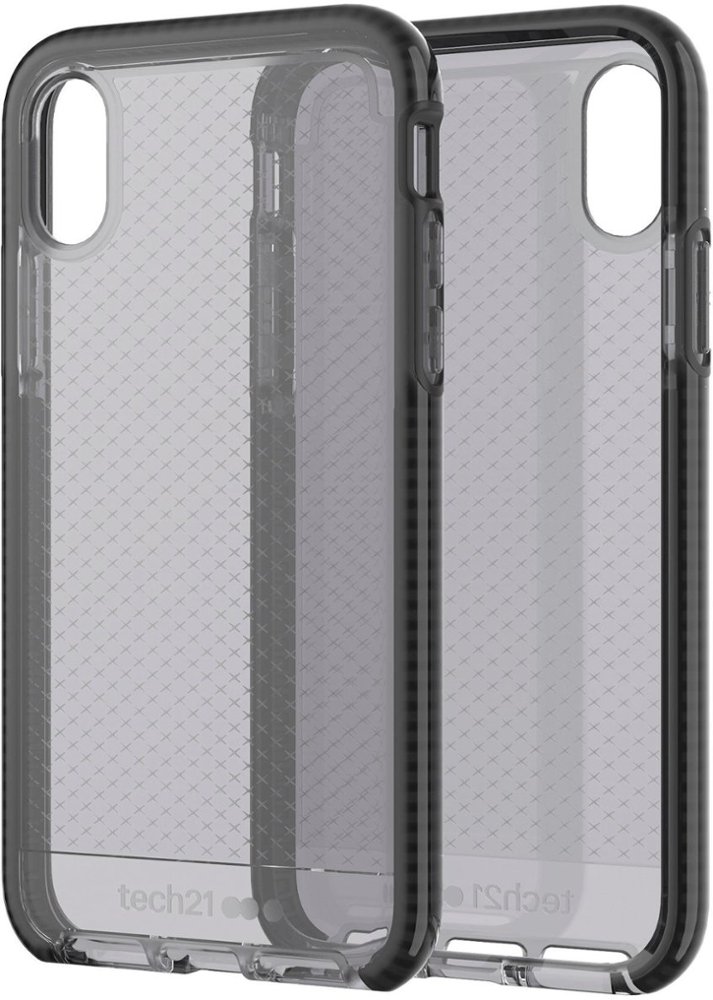 evo check case for apple iphone x and xs - smokey/black
