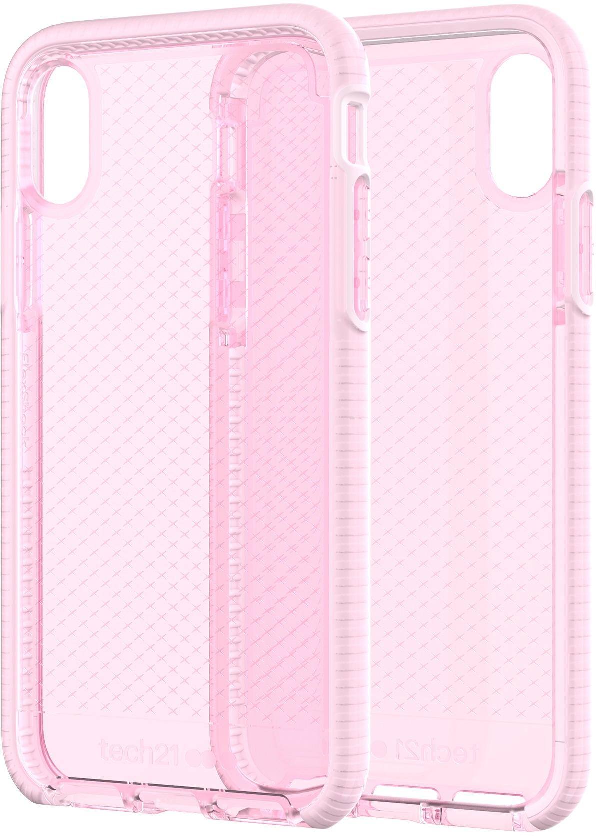 Alt View 11. Tech21 - Evo Check Case for Apple® iPhone® X and XS - White/rose.