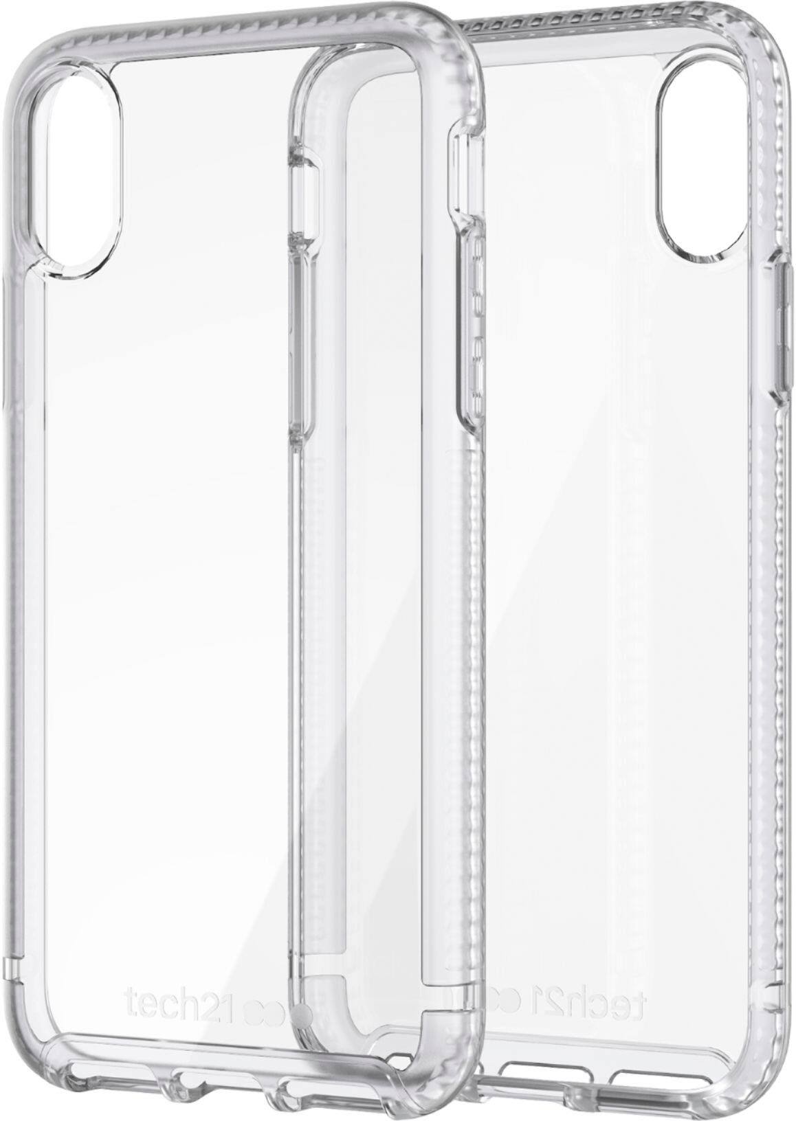 Alt View 11. Tech21 - Pure Case for Apple® iPhone® X and XS - Clear.
