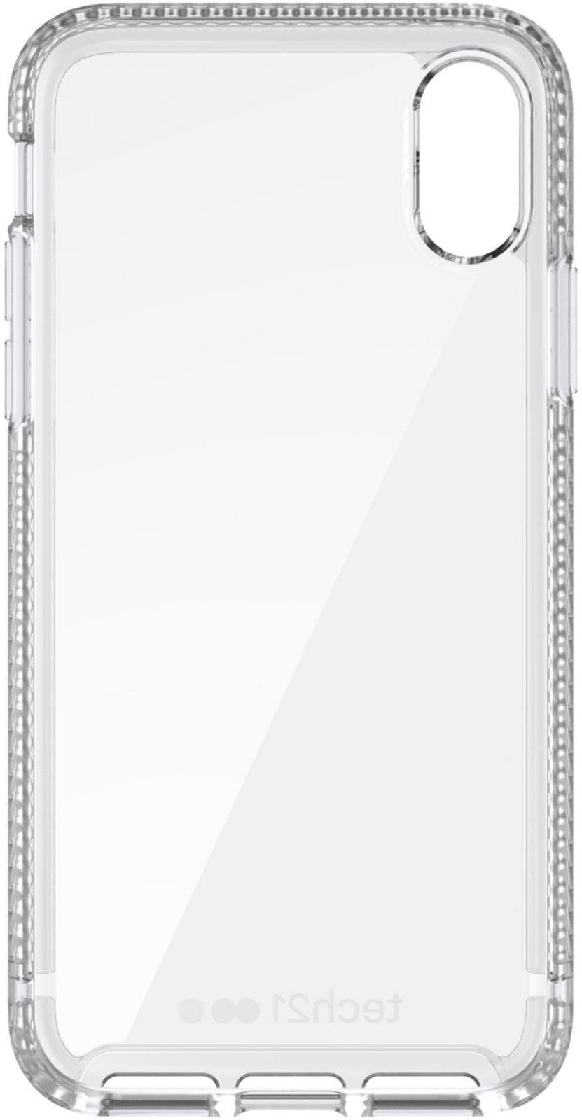 Alt View 3. Tech21 - Pure Case for Apple® iPhone® X and XS - Clear.
