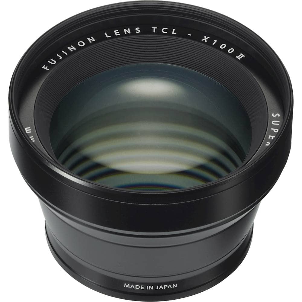 Fujifilm - Fujinon TCL-X100 II Tele Conversion Lens for X100F Digital Camera - Black