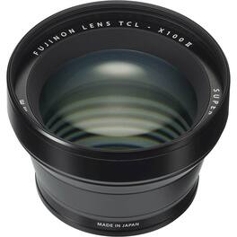 Fujifilm - Fujinon TCL-X100 II Tele Conversion Lens for X100F Digital Camera - Black