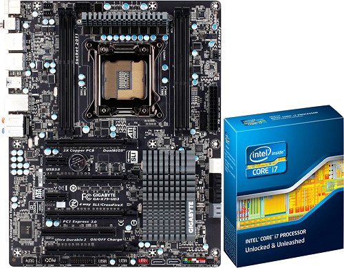 Best Buy: Intel Core™ i7-3820 Processor and GIGABYTE ATX Motherboard