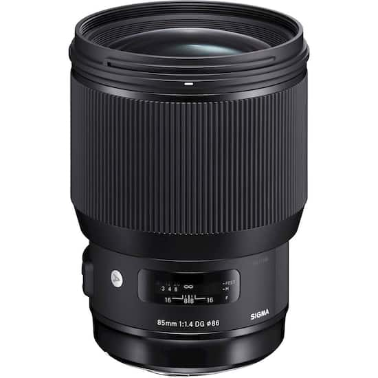 Sigma Art 85mm F1.4 DG HSM | A Standard Prime Lens for Nikon DSLRs Black  321955 - Best Buy