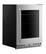 Alt View 5. KitchenAid - 5.2 Cu. Ft. Undercounter Refrigerator with Glass Door and Shelves with Metallic Accents - PrintShield Stainless Finish.