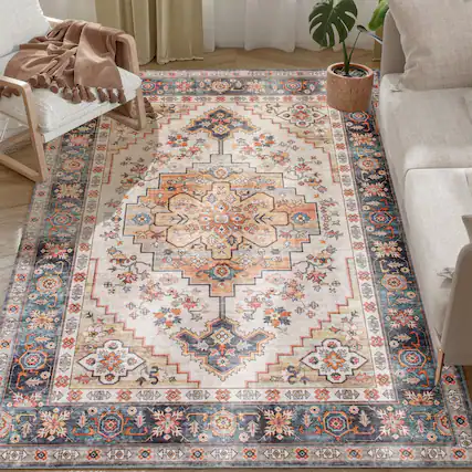 The text in the image appears to be a pattern of decorative motifs and symbols. Here is the corrected and grouped text:
- 0O 0 04O 4
- HOP HO HOP HEP
- HOH HOH HOWD HOH HOH HOH HOH
- 4OH HOH
The text seems to be part of the rug's design and does not form coherent words or phrases.
