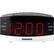 Front. Magnavox - AM/FM Alarm Clock Radio - Black.