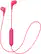 Angle. JVC - HA FX9BT Gumy Wireless In-Ear Headphones (iOS) - Pink.