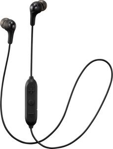 JVC - HA FX9BT Gumy Wireless In-Ear Headphones (iOS) - Black