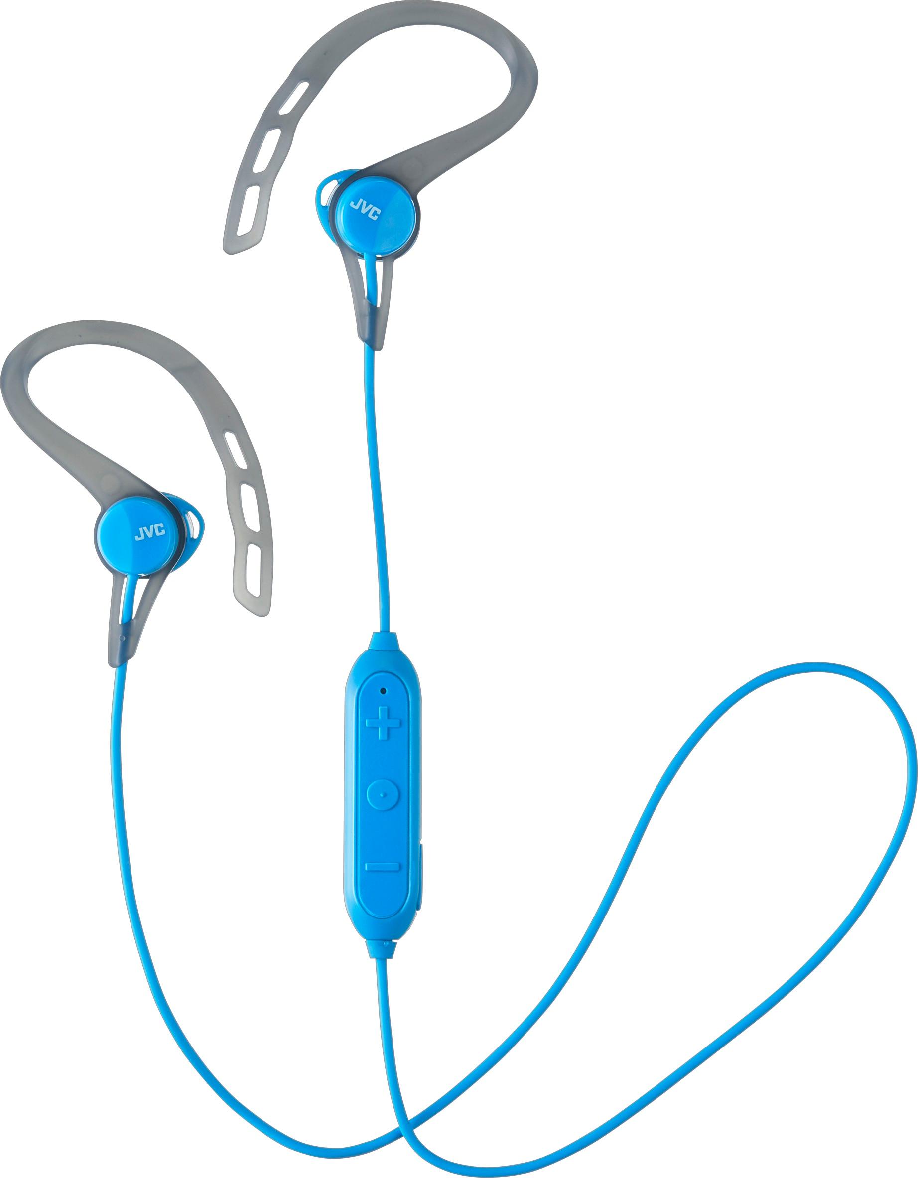 JVC - HA EC20BT Wireless In-Ear Headphones (iOS) - Blue