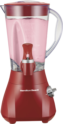 Hamilton Beach Wave-Action Blender, Red