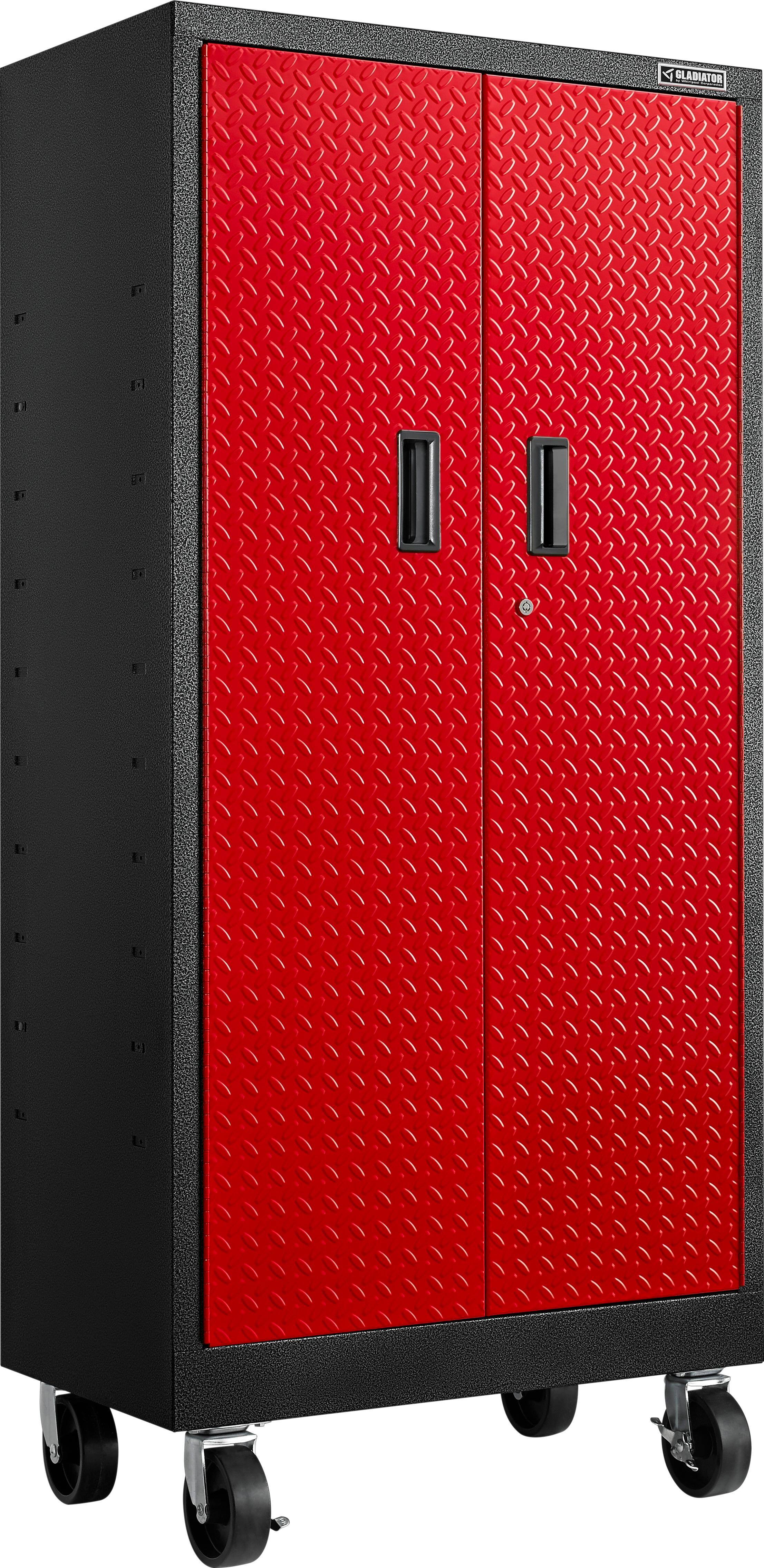 Angle. Gladiator - Premier Series Tall GearBox - Red Tread.