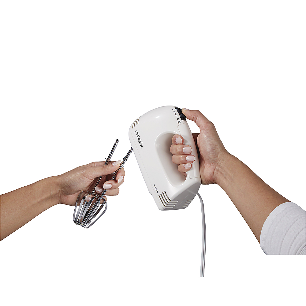 Best Buy: Black & Decker PowerPro Hand Mixer White MX250Power