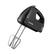 Front. Proctor Silex - Proctor Silex Easy Mix Hand Mixer, 5 Speeds, Black, 62507PS - BLACK.