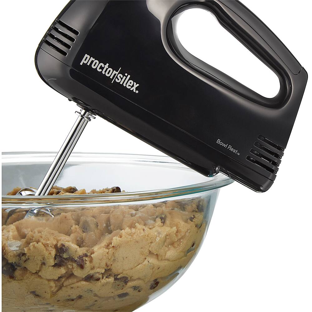Alt View 11. Proctor Silex - Proctor Silex Easy Mix Hand Mixer, 5 Speeds, Black, 62507PS - BLACK.