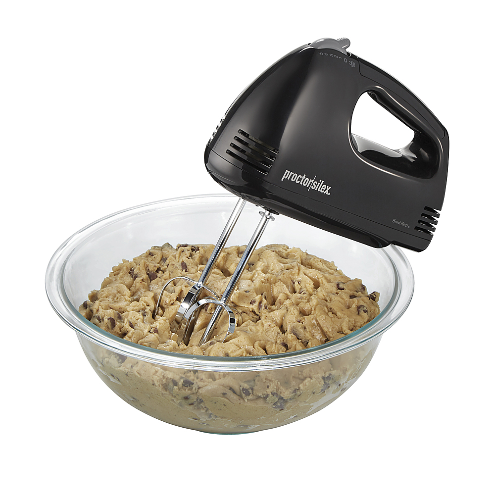 SOLAC 5-Speed Black Turbo Hand Mixer with Beaters and Dough Hooks S9210-A -  The Home Depot