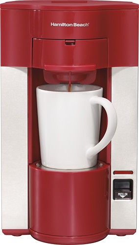 Hamilton Beach FlexBrew Single-Serve Coffee Maker Red  - Best Buy