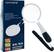 Alt View Standard 3. Trademark - Trademark Tools 3-1/2" Magnifier with LED Light - White/Blue.